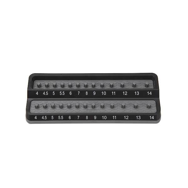 Mechanics Time Savers 1/4 In. Metric Peg Socket Holder Gray PSH25M-GRY - main